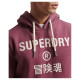 Superdry Ανδρικό φούτερ Vintage Corporation Logo Marl Hoodie